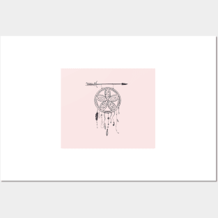Blush dreamcatcher Posters and Art